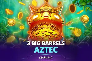 3 Big Barrels Aztec - HASEAGAMING