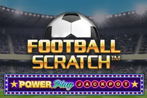 Football Scratch PowerPlay Jackpot - HASEAGAMING