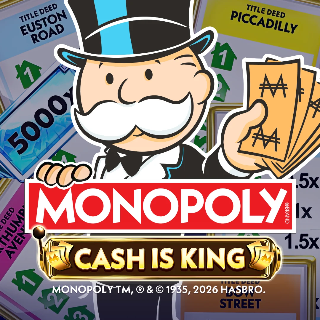 Redtiger : Monopoly Cash Is King - HASEAGAMING