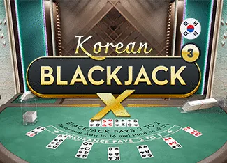 Korean BlackjackX 3 - HASEAGAMING