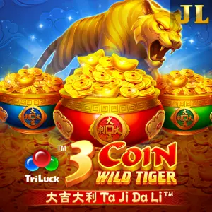 Jili : 3 Coin Wild Tiger - HASEAGAMING