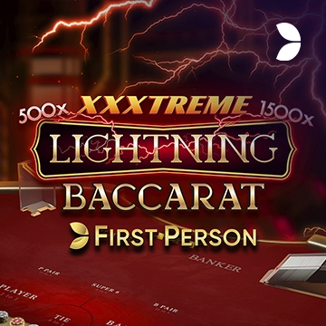 First Person XXXtreme Lightning Baccarat - HASEAGAMING